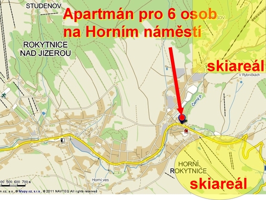 Apartmán pro 6 osob